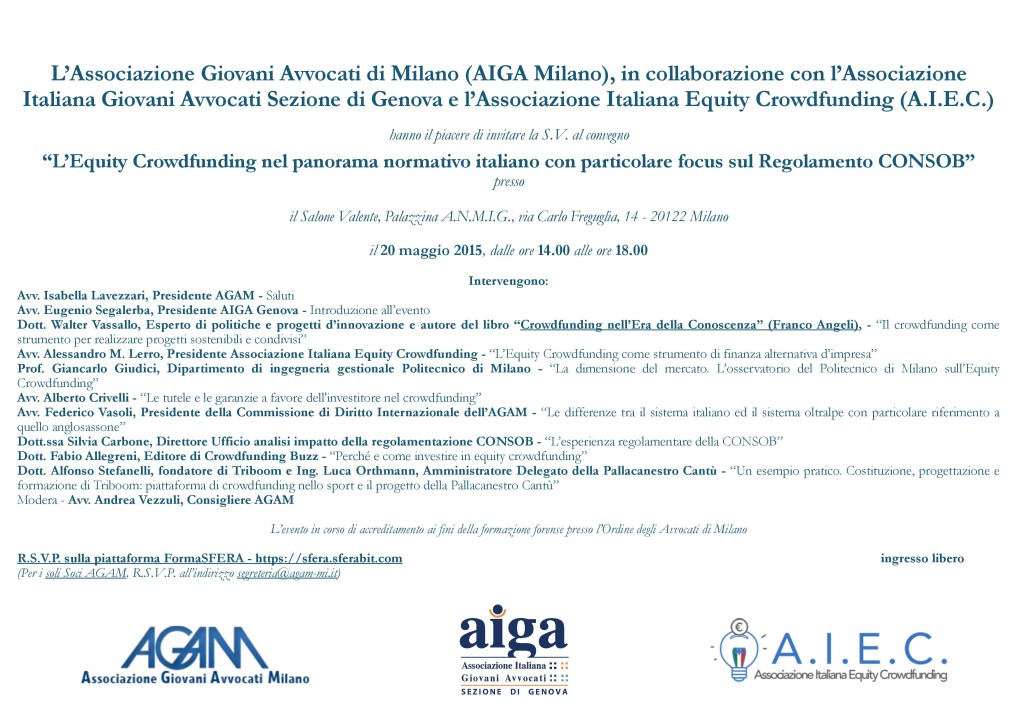 Convegno equity crowdfunding