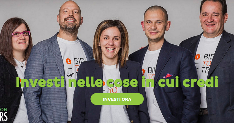 Bidtotrip investitori italiani equity crowdfunding startup