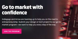 Indiegogo Arrow crowdfunding to production