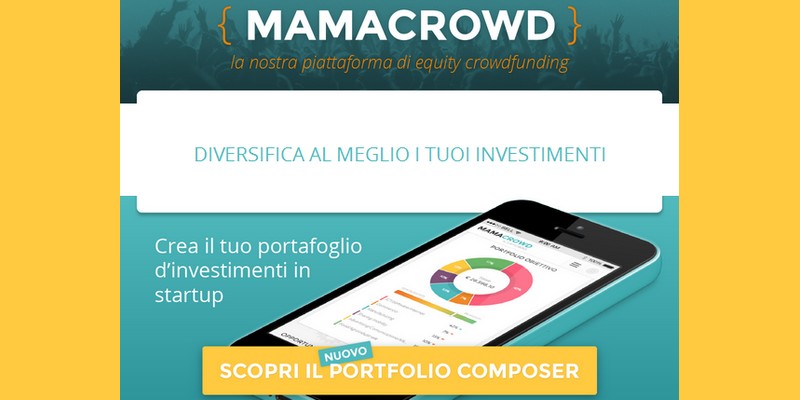 Mamacrowd lancia Portfolio Composer