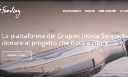 Intesa Sanpaolo lancia piattaforma donation crowdfunding
