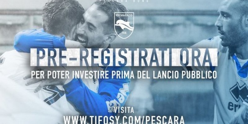 Pescara Bond lending crowdfunding su Tifosy