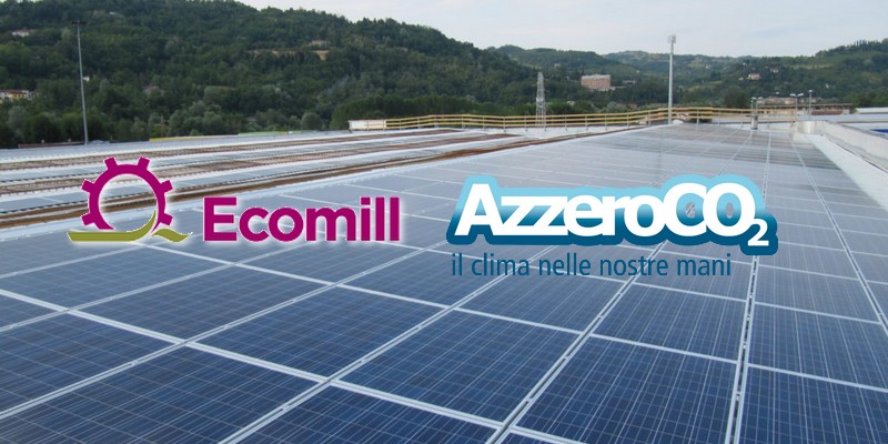 AzzeroCO2 e Ecomill partnership equity crowdfunding progetti efficienza energetica