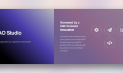 DAO Studio incubatore basato su blockchain