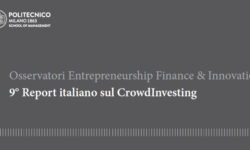 Osservatorio crowdinvesting 9 edizione